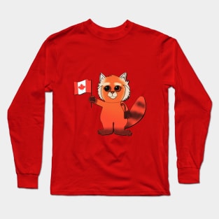 Toronto Red Panda Long Sleeve T-Shirt